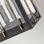 Hinkley Outdoor Wall Light from the Fitzgerald range. Fitzgerald 3 Light Large Wall Lantern Product Code = HK-FITZGERALD2-L