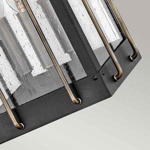 Hinkley Outdoor Wall Light from the Fitzgerald range. Fitzgerald 3 Light Large Wall Lantern Product Code = HK-FITZGERALD2-L