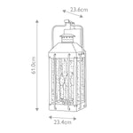 Hinkley Outdoor Wall Light from the Fitzgerald range. Fitzgerald 3 Light Large Wall Lantern – SKU HK-FITZGERALD2-L