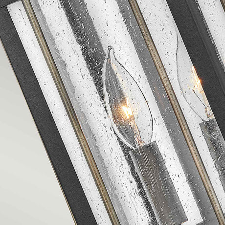 Hinkley Outdoor Wall Light from the Fitzgerald range. Fitzgerald 2 Light Medium Wall Lantern Product Code = HK-FITZGERALD2-M