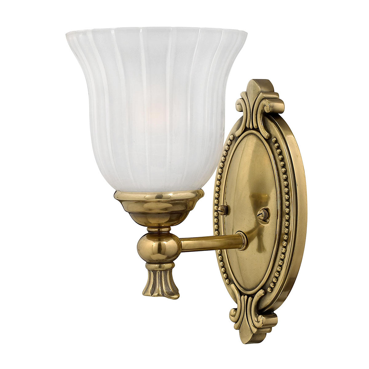 Hinkley Wall Light from the Francoise range. Francoise 1 Light Wall Light Product Code = HK-FRANCOISE1-BATH