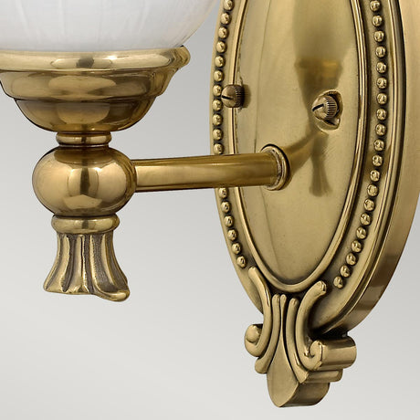 Hinkley Wall Light from the Francoise range. Francoise 1 Light Wall Light Product Code = HK-FRANCOISE1-BATH