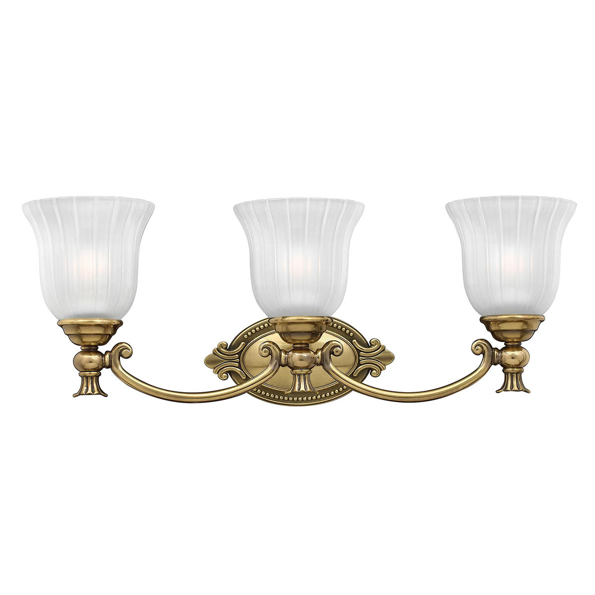 Hinkley Wall Light from the Francoise range. Francoise 3 Light Wall Light Product Code = HK-FRANCOISE3-BATH