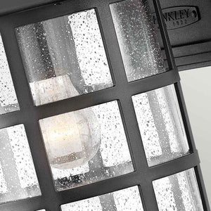Hinkley Outdoor Wall Light from the Freeport range. Freeport 1lt Large Wall Lantern  Product Code = HK-FREEPORT2-L-TBK