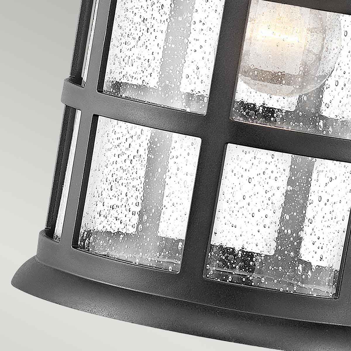 Hinkley Outdoor Wall Light from the Freeport range. Freeport 1lt Large Wall Lantern  Product Code = HK-FREEPORT2-L-TBK