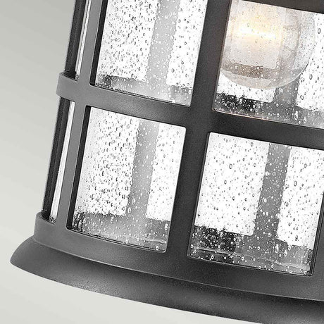 Hinkley Outdoor Wall Light from the Freeport range. Freeport 1lt Large Wall Lantern  Product Code = HK-FREEPORT2-L-TBK