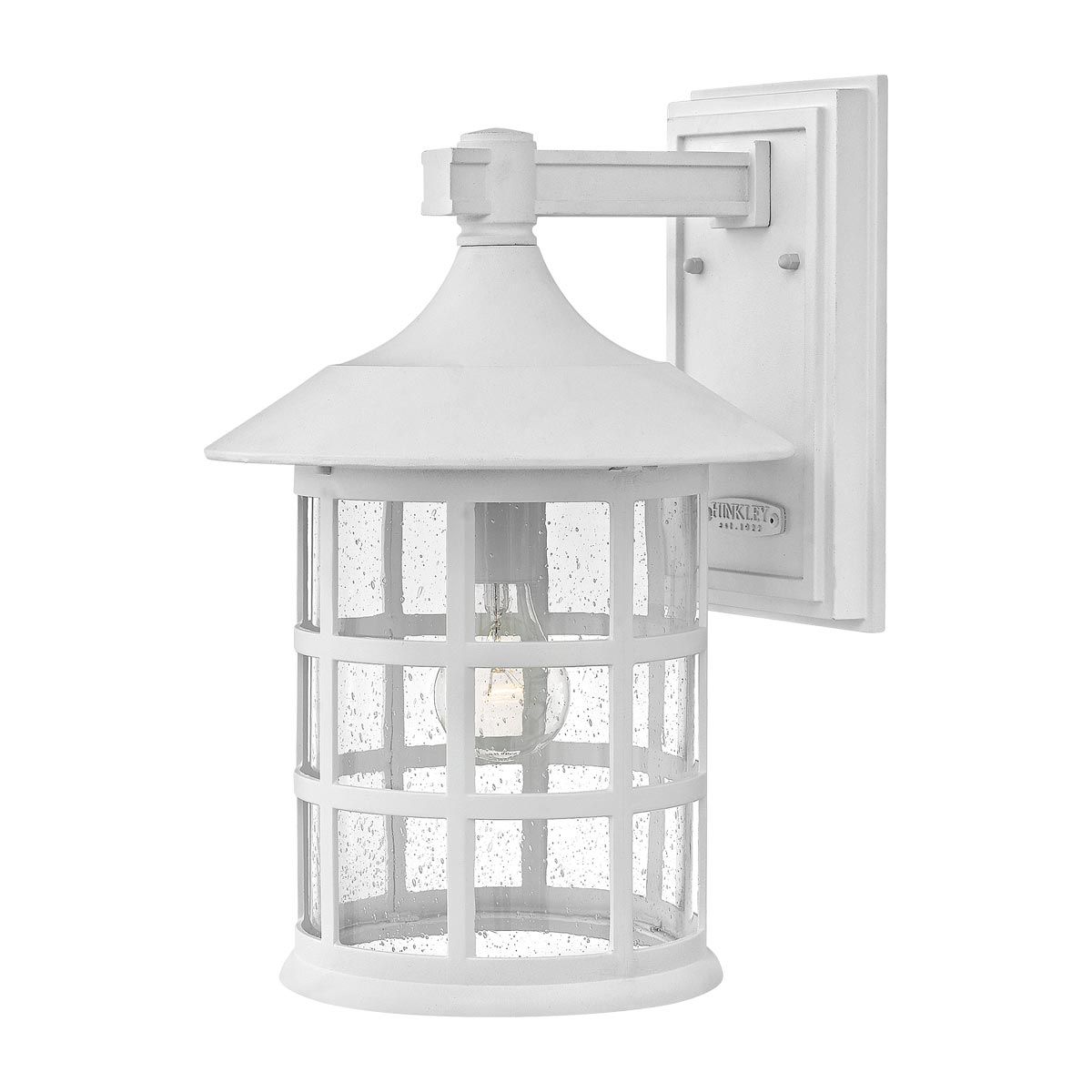 Hinkley Outdoor Wall Light from the Freeport range. Freeport 1-light Large Wall Lantern – SKU HK-FREEPORT2-L-TWH