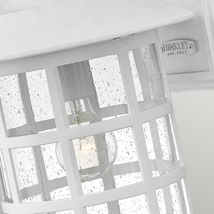 Hinkley Outdoor Wall Light from the Freeport range. Freeport 1lt Large Wall Lantern  Product Code = HK-FREEPORT2-L-TWH