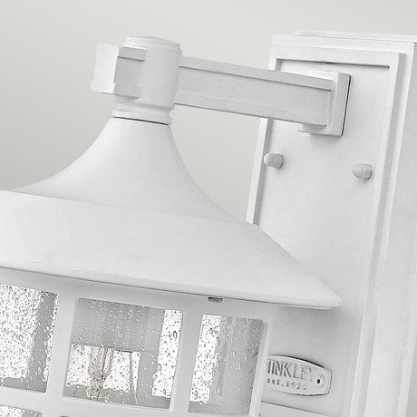 Hinkley Outdoor Wall Light from the Freeport range. Freeport 1lt Medium Wall Lantern  Product Code = HK-FREEPORT2-M-TWH