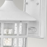 Hinkley Outdoor Wall Light from the Freeport range. Freeport 1-light Medium Wall Lantern – SKU HK-FREEPORT2-M-TWH