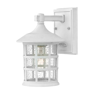 Hinkley Outdoor Wall Light from the Freeport range. Freeport 1lt Small Wall Lantern  Product Code = HK-FREEPORT2-S-TWH