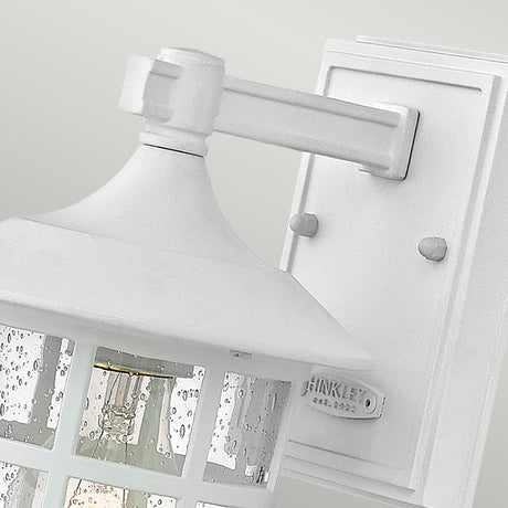 Hinkley Outdoor Wall Light from the Freeport range. Freeport 1lt Small Wall Lantern  Product Code = HK-FREEPORT2-S-TWH