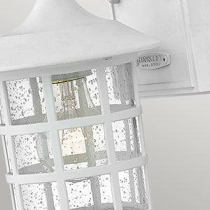 Hinkley Outdoor Wall Light from the Freeport range. Freeport 1lt Small Wall Lantern  Product Code = HK-FREEPORT2-S-TWH