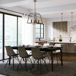 Hinkley Pendant from the Fulton range. Fulton 4 Light Pendant Chandelier Product Code = HK-FULTON-4P