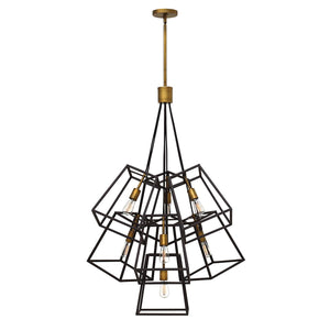 Hinkley Chandelier from the Fulton range. Fulton 7 Light Chandelier Product Code = HK-FULTON-7P