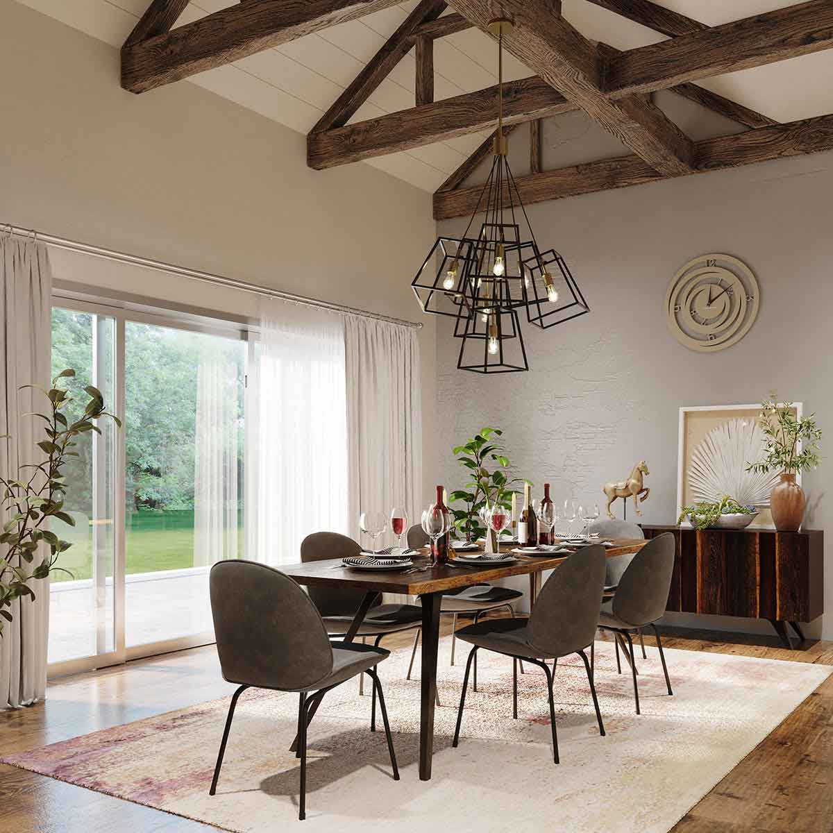 Hinkley Chandelier from the Fulton range. Fulton 7 Light Chandelier Product Code = HK-FULTON-7P