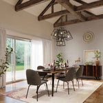 Hinkley Chandelier from the Fulton range. Fulton 7 Light Chandelier Product Code = HK-FULTON-7P