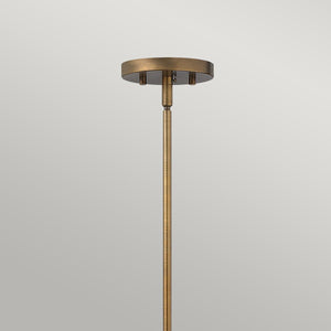 Hinkley Pendant from the Fulton range. Fulton 1 Light Pendant Product Code = HK-FULTON-P