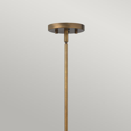 Hinkley Pendant from the Fulton range. Fulton 1 Light Pendant Product Code = HK-FULTON-P