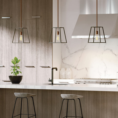Hinkley Pendant from the Fulton range. Fulton 1 Light Pendant Product Code = HK-FULTON-P