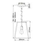 Hinkley Pendant from the Fulton range. Fulton 1 Light Pendant – SKU HK-FULTON-P