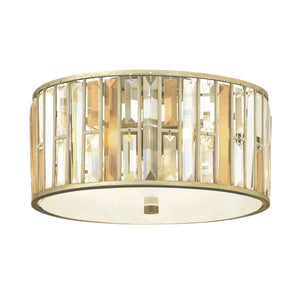 Hinkley Ceiling Flush from the Gemma range. Gemma 3 Light Flush Product Code = HK-GEMMA-F-SL
