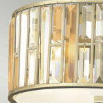 Hinkley Ceiling Flush from the Gemma range. Gemma 3 Light Flush Product Code = HK-GEMMA-F-SL