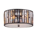 Hinkley Ceiling Flush from the Gemma range. Gemma 3 Light Flush Product Code = HK-GEMMA-F-VBZ