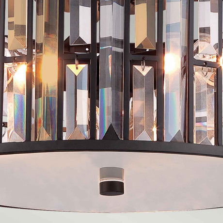 Hinkley Ceiling Flush from the Gemma range. Gemma 3 Light Flush Product Code = HK-GEMMA-F-VBZ