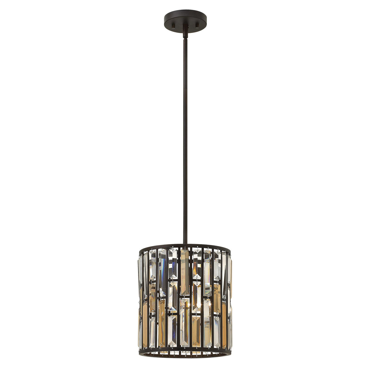 Hinkley Pendant from the Gemma range. Gemma 1 Light Mini Pendant Product Code = HK-GEMMA-P-A-VBZ