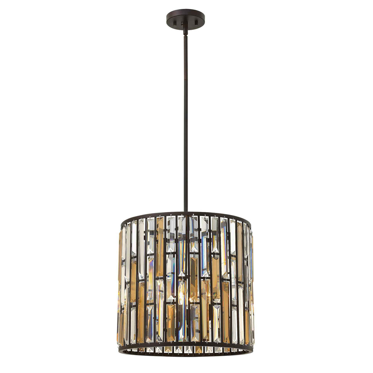 Hinkley Pendant from the Gemma range. Gemma 3 Light Pendant  Product Code = HK-GEMMA-P-B-VBZ