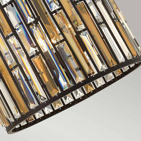 Hinkley Pendant from the Gemma range. Gemma 3 Light Pendant  Product Code = HK-GEMMA-P-B-VBZ