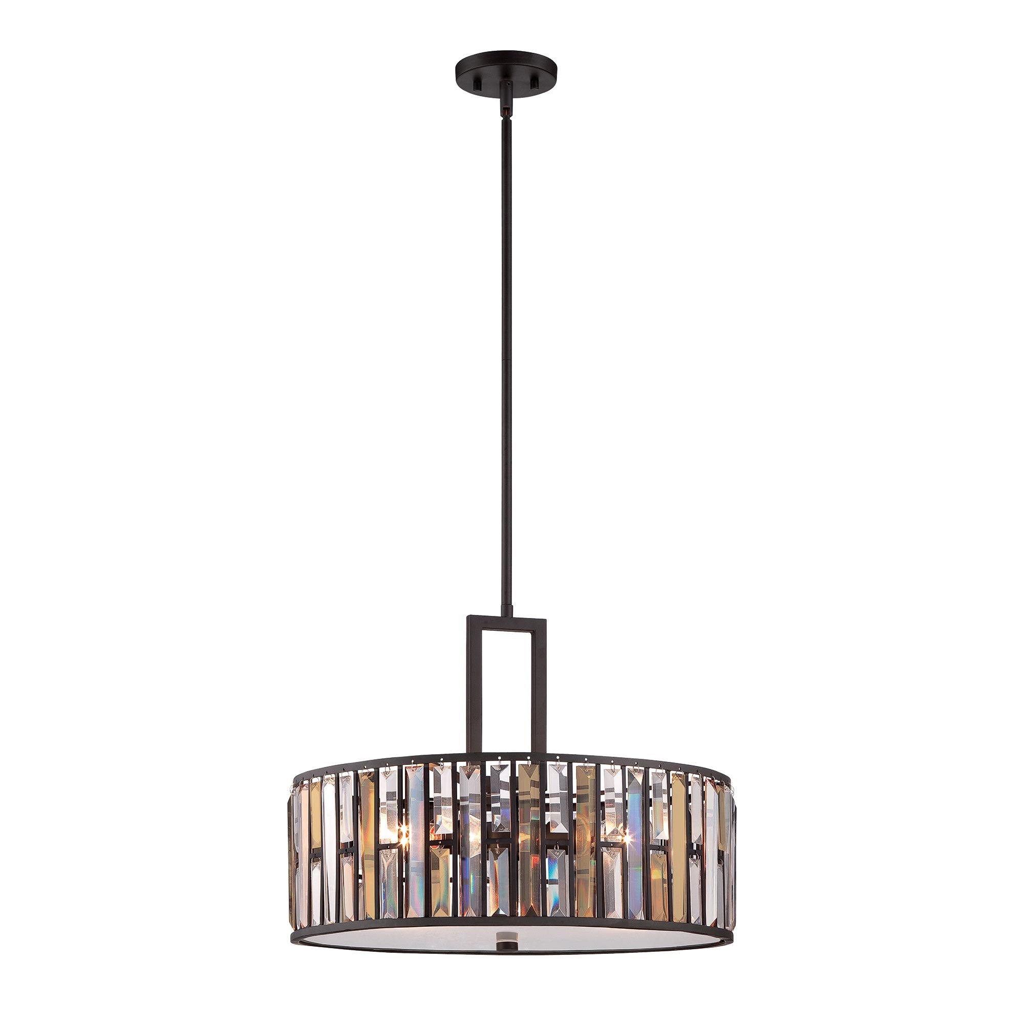 Hinkley Pendant from the Gemma range. Gemma 3 Light Pendant Product Code = HK-GEMMA-P-C-VBZ