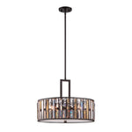 Hinkley Pendant from the Gemma range. Gemma 3 Light Pendant Product Code = HK-GEMMA-P-C-VBZ