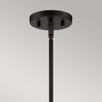 Hinkley Pendant from the Gemma range. Gemma 3 Light Pendant Product Code = HK-GEMMA-P-C-VBZ