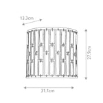 Hinkley Wall Light from the Gemma range. Gemma 2 Light Wall Light – SKU HK-GEMMA2-A-SL