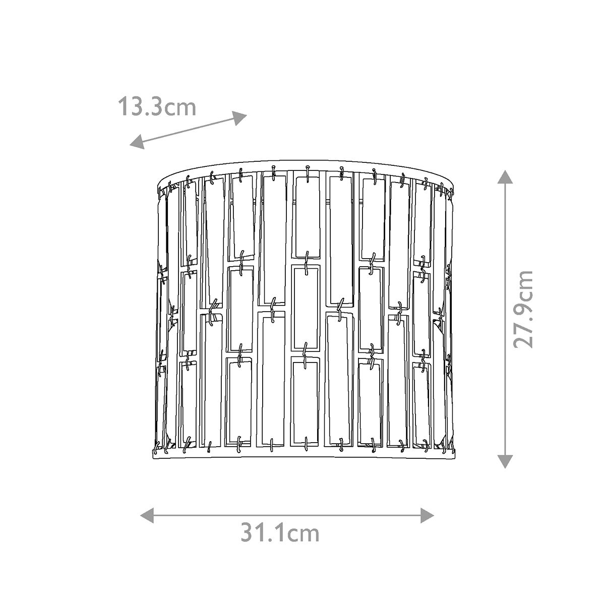 Hinkley Wall Light from the Gemma range. Gemma 2 Light Wall Light – SKU HK-GEMMA2-A-SL