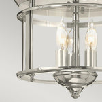 Hinkley Ceiling Flush from the Gentry range. Gentry 3 Light Flush Product Code = HK-GENTRY-F-PN