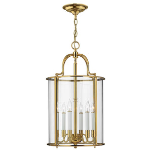 Hinkley Pendant from the Gentry range. Gentry 6 Light Large Pendant Product Code = HK-GENTRY-P-L-PB