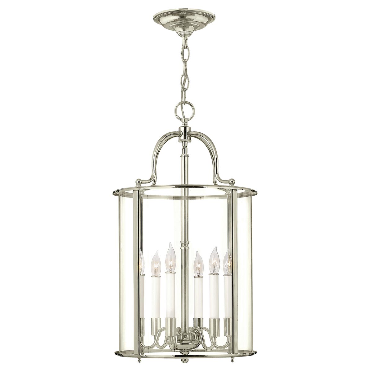 Hinkley Pendant from the Gentry range. Gentry 6 Light Large Pendant Product Code = HK-GENTRY-P-L-PN