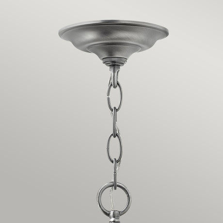 Hinkley Pendant from the Gentry range. Gentry 6 Light Large Pendant Product Code = HK-GENTRY-P-L-PW