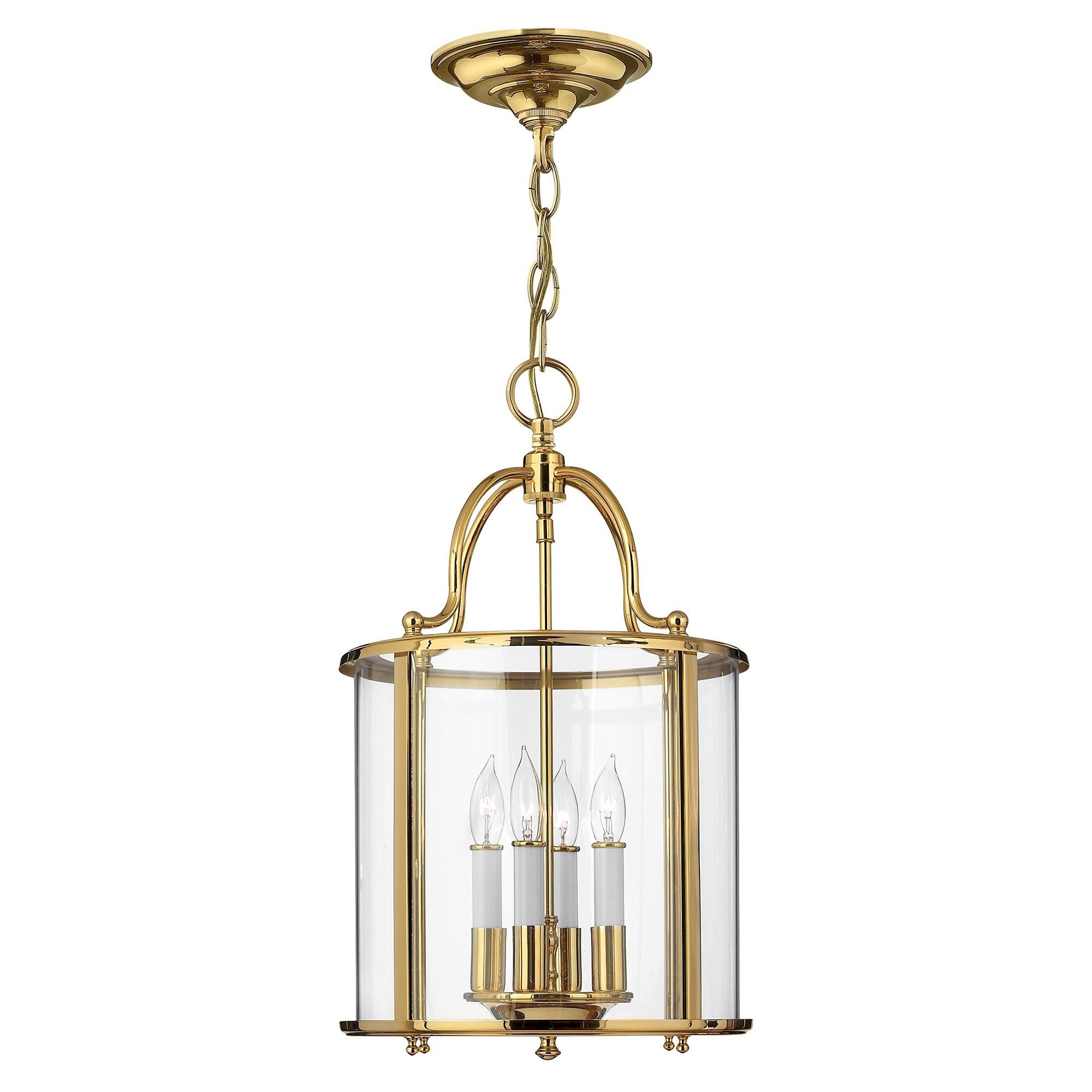 Hinkley Pendant from the Gentry range. Gentry 4 Light Medium Pendant – SKU HK-GENTRY-P-M-PB