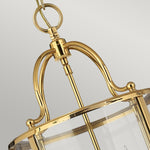 Hinkley Pendant from the Gentry range. Gentry 4 Light Medium Pendant Product Code = HK-GENTRY-P-M-PB