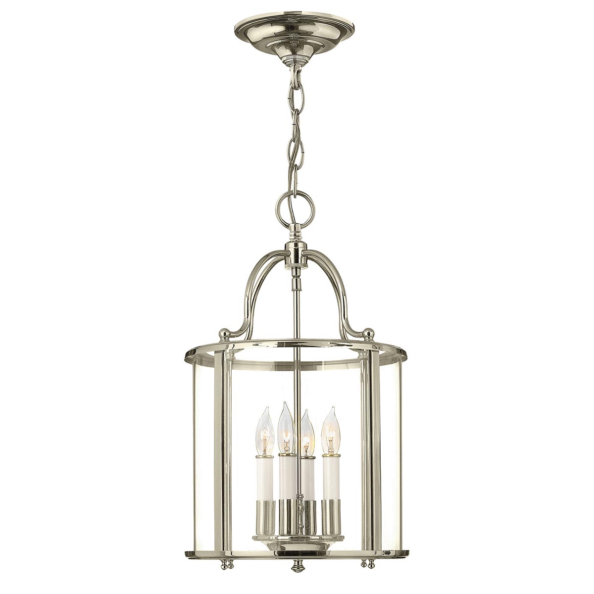 Hinkley Pendant from the Gentry range. Gentry 4 Light Medium Pendant Product Code = HK-GENTRY-P-M-PN