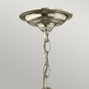 Hinkley Pendant from the Gentry range. Gentry 4 Light Medium Pendant Product Code = HK-GENTRY-P-M-PN