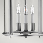 Hinkley Pendant from the Gentry range. Gentry 4 Light Medium Pendant Product Code = HK-GENTRY-P-M-PW