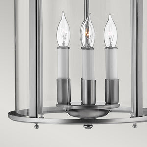 Hinkley Pendant from the Gentry range. Gentry 4 Light Medium Pendant Product Code = HK-GENTRY-P-M-PW