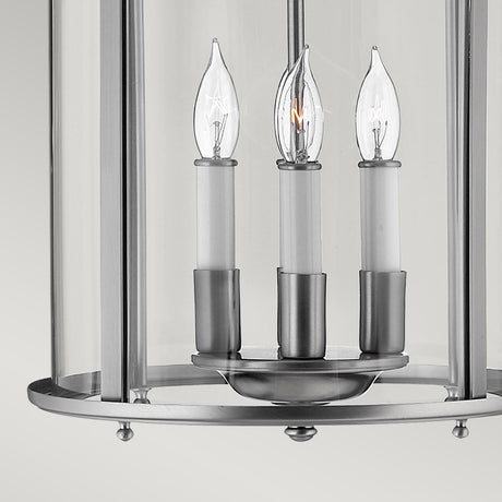 Hinkley Pendant from the Gentry range. Gentry 4 Light Medium Pendant Product Code = HK-GENTRY-P-M-PW