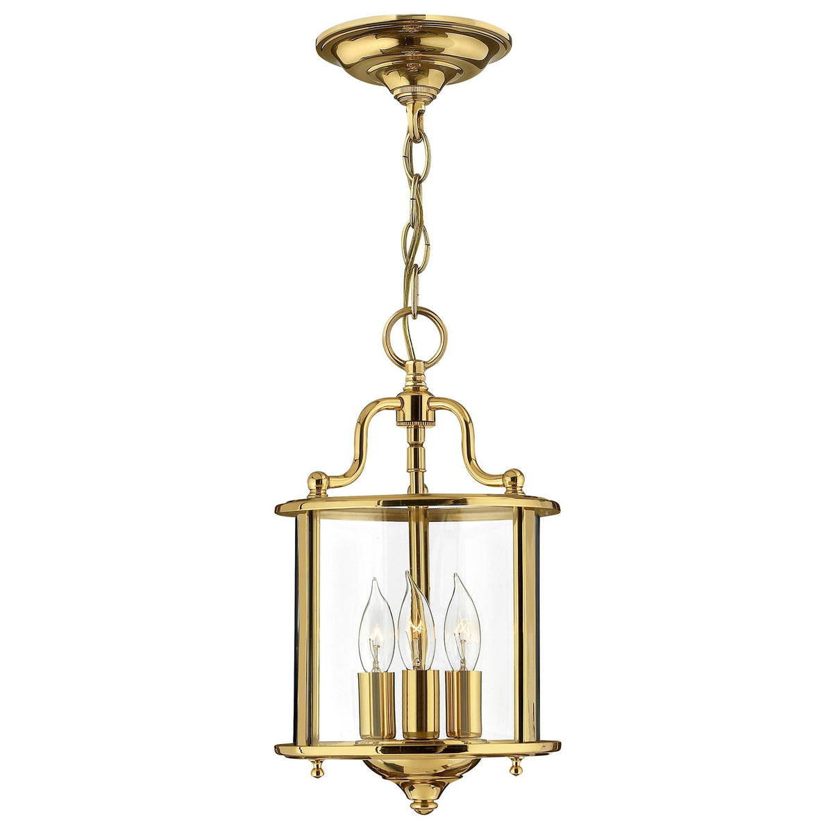 Hinkley Pendant from the Gentry range. Gentry 3 Light Small Pendant – SKU HK-GENTRY-P-S-PB