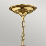 Hinkley Pendant from the Gentry range. Gentry 3 Light Small Pendant Product Code = HK-GENTRY-P-S-PB